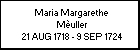 Maria Margarethe M�uller