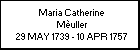 Maria Catherine M�uller