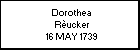 Dorothea R�ucker