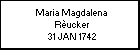 Maria Magdalena R�ucker