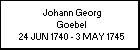 Johann Georg Goebel
