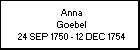 Anna Goebel