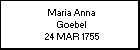 Maria Anna Goebel
