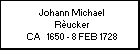 Johann Michael R�ucker
