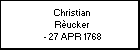Christian R�ucker