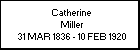 Catherine Miller