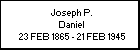 Joseph P. Daniel