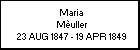 Maria M�uller