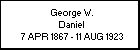 George W. Daniel