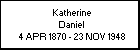 Katherine Daniel