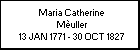 Maria Catherine M�uller