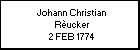 Johann Christian R�ucker